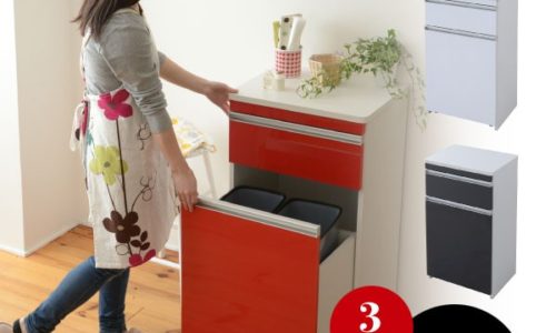 キッチンのスペースを有効活用!おしゃれな収納式ゴミ箱おすすめ6選