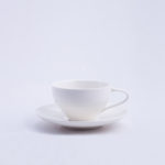 KIHARA(キハラ) こだわりの茶葉ポットシリーズ　ティーカップ&ソーサー錆線紋
