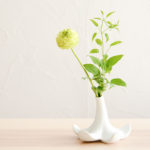 1616/arita japan S&B Lily Vase ホワイト 花瓶