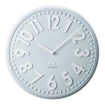 壁掛け時計 BRUNO ブルーノ エンボスウォールクロック BCW013 見やすい 時計 掛け時計…