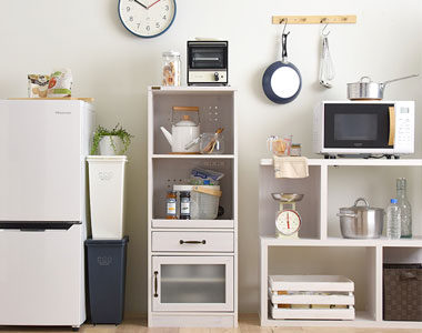 お部屋に馴染みやすい!おしゃれな木製のキッチンラックおすすめ10選