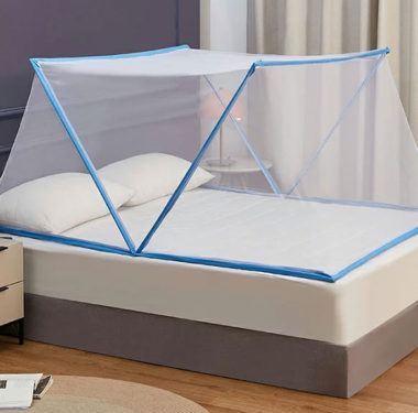 おしゃれなベッド用蚊帳